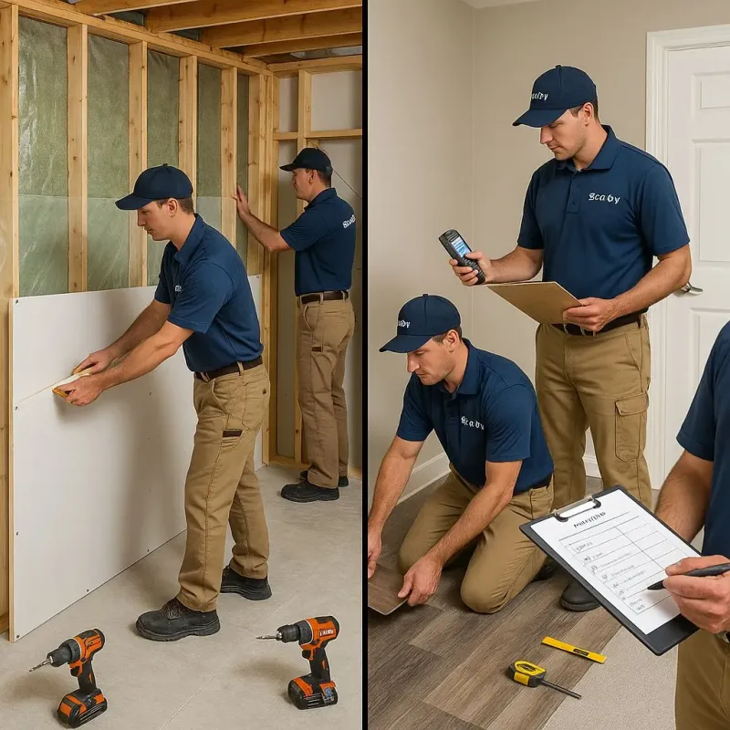 Repairs and Reconstruction process in Greenfield, NH