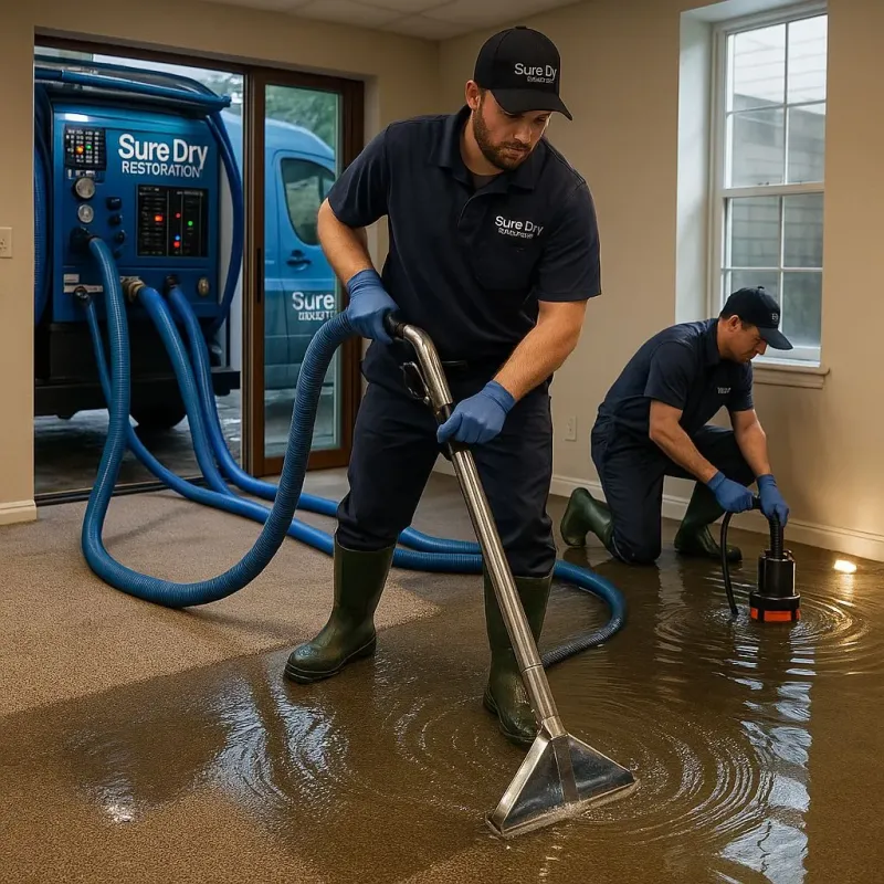 Water Extraction and Removal process in Greenfield, NH